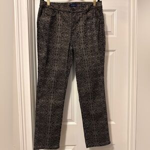 Charter Club Black Dress Pants Straight-Leg